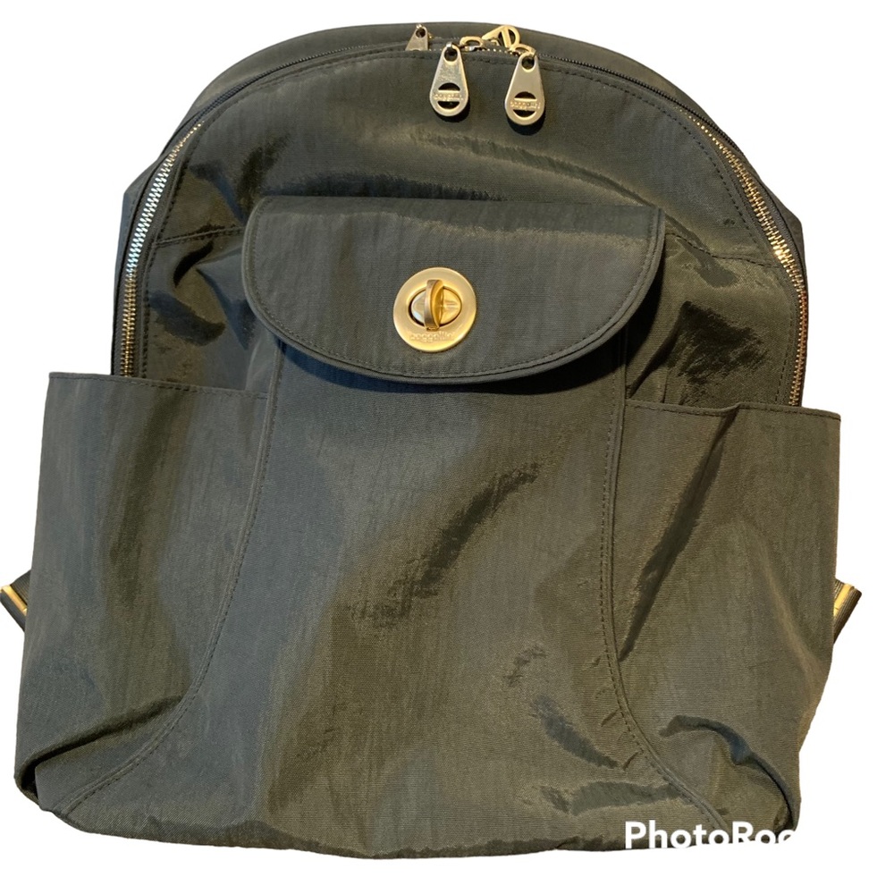 Grey Baggallini Laptop Backpack